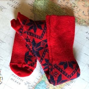 Vintage Ski Socks